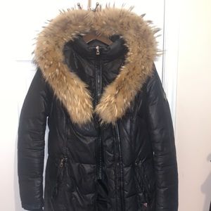 COPY - XS Puffer Fur Jacket - great condition from Italy